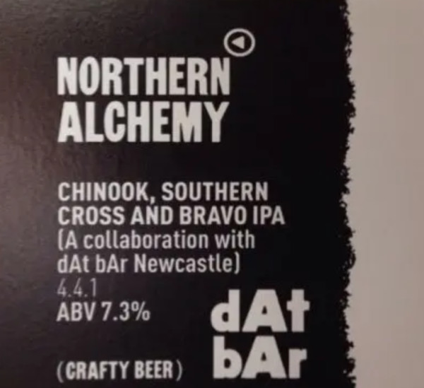 Northern Alchemy Chinook, Southern Cross & Bravo IPA