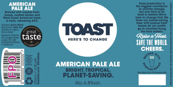 Toast Ale American Pale Ale