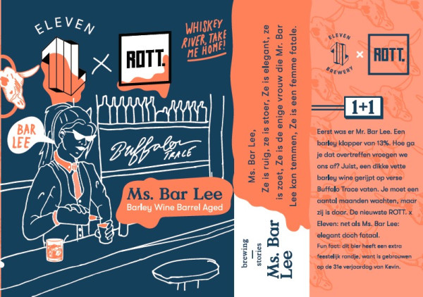 Brouwerij Eleven Ms. Bar Lee - Buffalo Trace