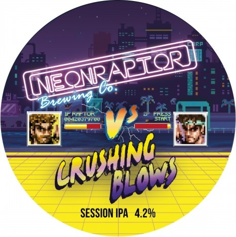 Neon Raptor Brewing Co. Crushing Blows 2022 (4.2%)