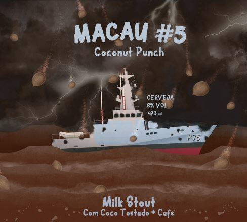 Salvador Brewing Co MACAU #5 Coconut Punch