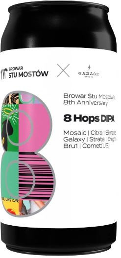 Browar Stu Mostów 8th Anniversary 8 Hops DIPA