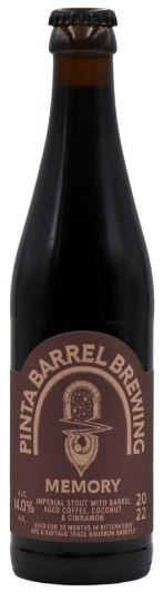 PINTA Barrel Brewing Memory 2022