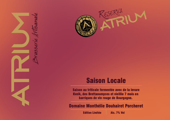 Brasserie Atrium Reserva : Saison Locale