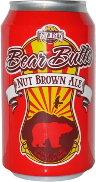 Crow Peak Brewing Company Bear Butte Nut Brown Ale
