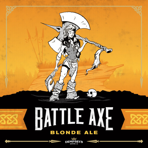 Dempsey's Brewery Battle Axe Blonde Ale
