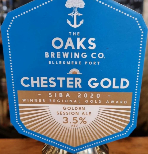 Oaks Brewing Co. Chester Gold