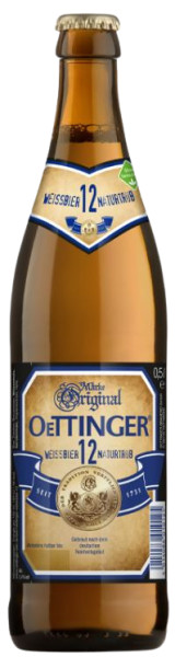 Oettinger Bier Gruppe Weissbier 12 Naturtrüb