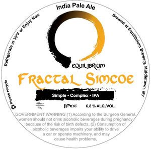 Equilibrium Brewery Fractal Simcoe