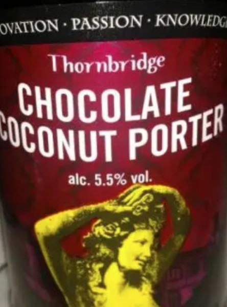 Thornbridge Brewery Chocolate Coconut Porter