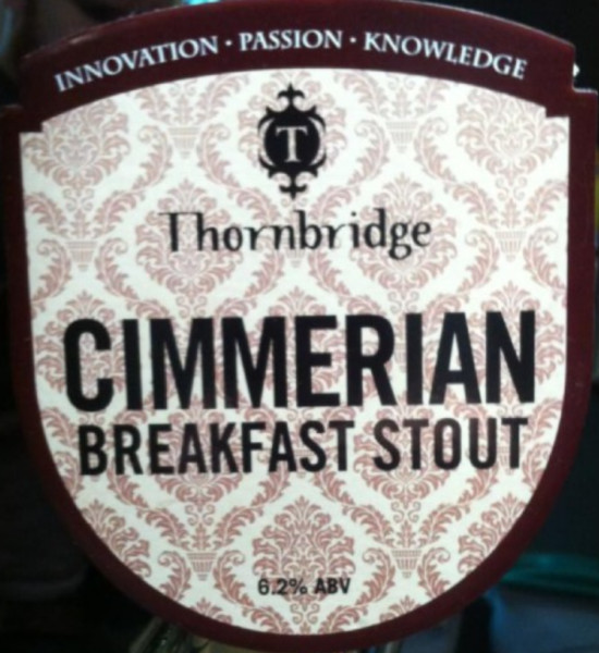Thornbridge Brewery Cimmerian Breakfast Stout