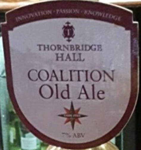 Thornbridge Brewery Coalition - Old Ale