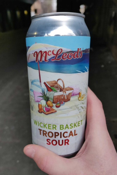 McLeod's Brewery Wicker Basket Tropical Sour