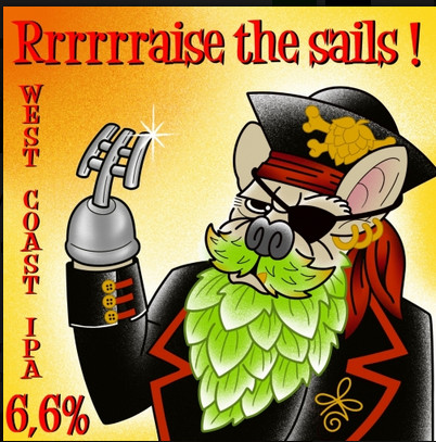 Uncharted Brew Co. Rrrrrraise the Sails