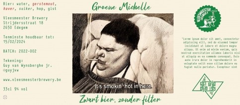 Vleesmeester Brewery Groene Michelle