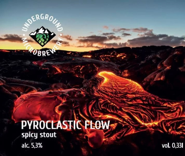Underground Microbrewery - UGMB Pyroclastic Flow