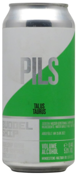 Buddelship Brauerei Pils (Talus & Taurus)