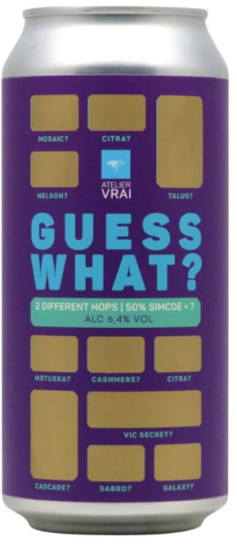 Atelier VRAI Guess What? Simcoe + ?