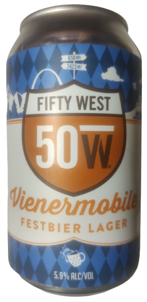 Fifty West Brewing Company Vienermobile