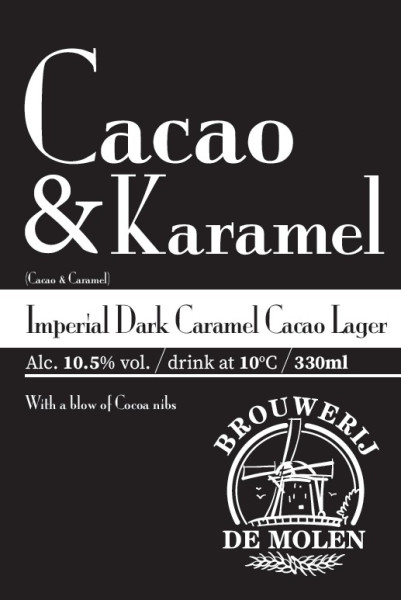 Brouwerij De Molen Cacao & Karamel