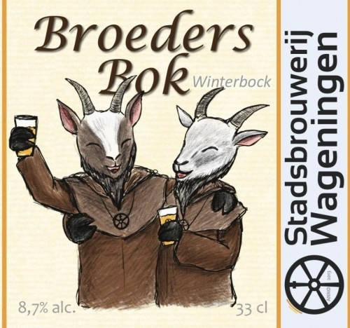 Stadsbrouwerij Wageningen Broeders Bok