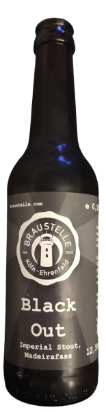 Helios Braustelle Black Out (Madeira Barrel)