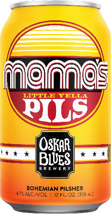 Oskar Blues Brewery Mama's Little Yella Pils
