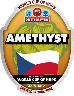 Ossett Brewery World Cup Of Hops - Amethyst