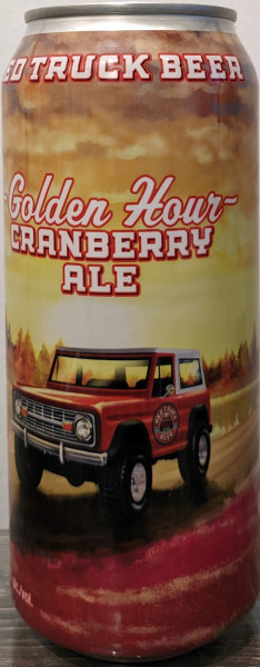 Red Truck Beer Company Golden Hour Cranberry Ale