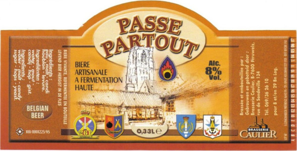 Brasserie Caulier Passe Partout