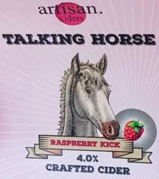 Artisan Ciders Talking Horse Raspberry Kick