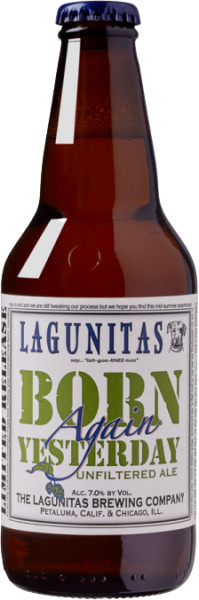 Lagunitas Brewing Company Born Again Yesterday Unfiltered Ale (2017)