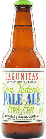 Lagunitas Brewing Company Born Yesterday Fresh Hop Unfiltered Pale Ale (2017)