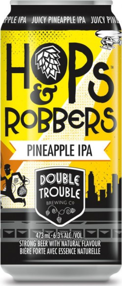 Double Trouble Brewing Co. Hops & Robbers Pineapple IPA