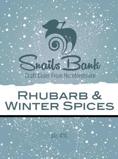 Snails Bank Cider Rhubarb & Winter Spices