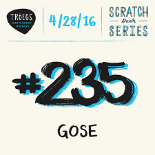 Tröegs Independent Brewing Scratch #235: Gose