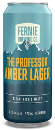 Fernie Brewing Company The Professor Amber Lager