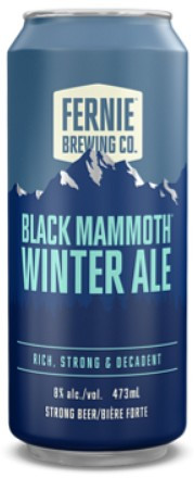 Fernie Brewing Company Black Mammoth Winter Ale
