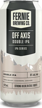 Fernie Brewing Company Off Axis Double IPA