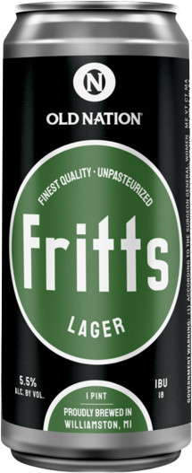 Old Nation Brewing Company Fritts Lager