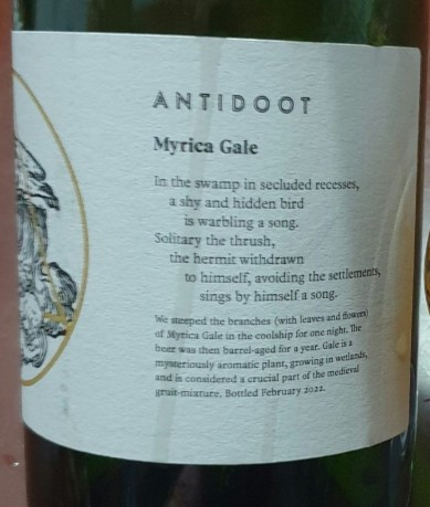 Antidoot Wilde Fermenten Myrica Gale