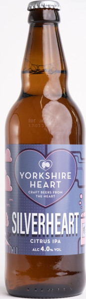 Yorkshire Heart Vineyard and Brewery Silverheart IPA