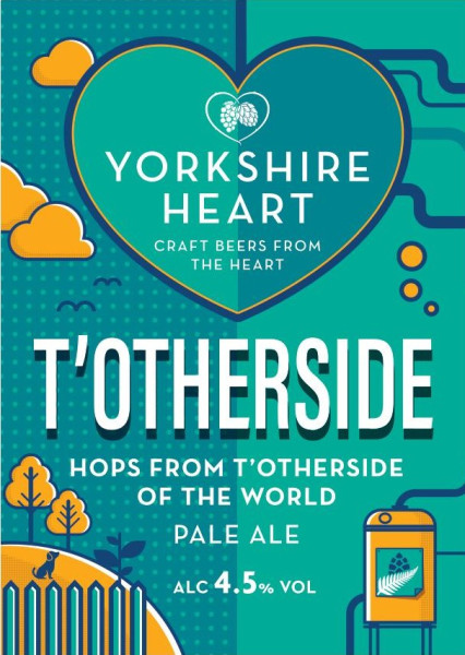 Yorkshire Heart Vineyard and Brewery T'Otherside
