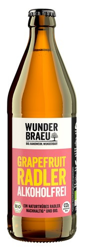 Wunderbraeu Grapefruit Radler Alkoholfrei