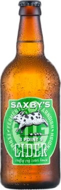 Saxby's Cider 3 Point 9 Cider