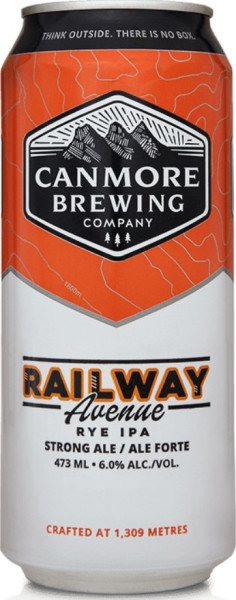 Canmore Brewing Co. Railway Avenue Rye IPA