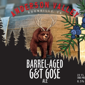 Anderson Valley Brewing Company Barrel-Aged G&T Gose