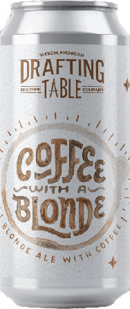 Drafting Table Brewing Company Coffee With a Blonde