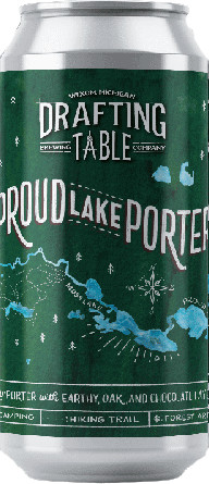 Drafting Table Brewing Company Proud Lake Porter