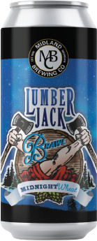 Midland Brewing Company Lumberjack Brawl Midnight Wheat